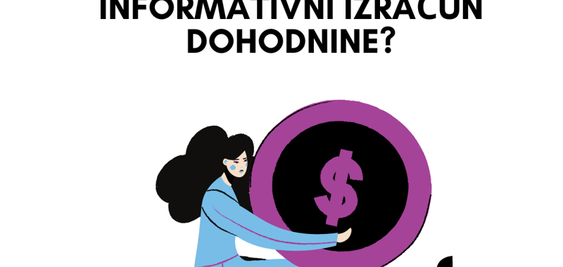 UGOVOR NA INFORMATIVNI IZRAČUN DOHODNINE